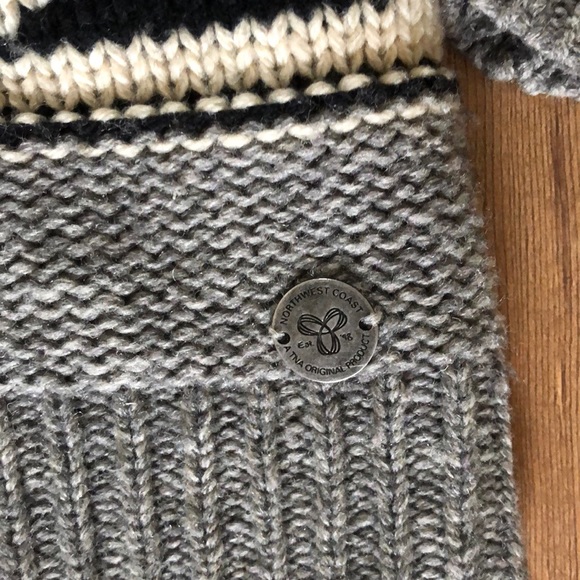 Aritzia TNA long lambwool sweater jacket - Picture 6 of 13